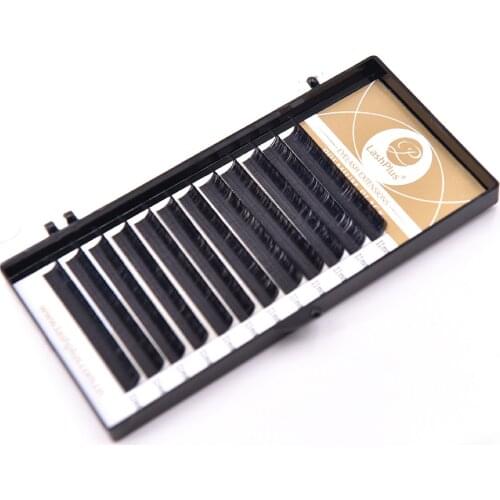 LASHPLUS Custom Your Logo Individual Eyelash Extension Silk Lashes Russian Volume Classic Eyelash Extensions