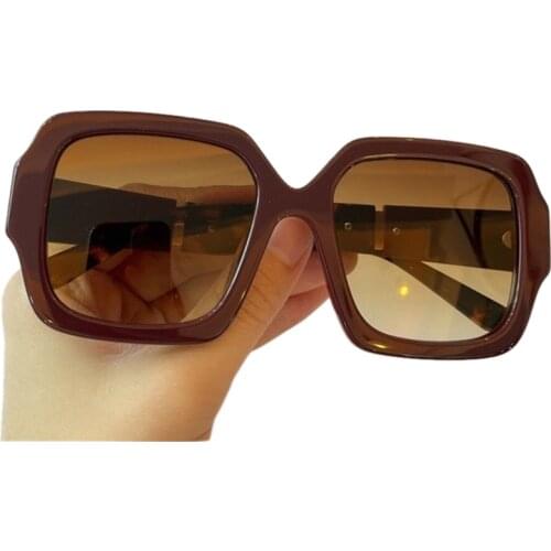 Fasion Sunglasses For Men Vintage Brand Designer Square Sun Glasses Luxury Rectangle Acetate Shades Female UV400