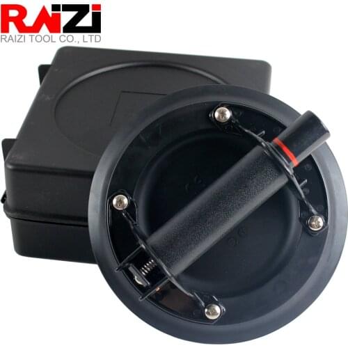 Raizi 8 Inch Vacuum Suction Cup with ABS handle Heavy Duty Vacuum Lifter for Granite Tile Glass Manual Lifting Handling Tool