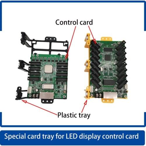 10Pcs/lot LED Full Color Control Card Universal Support Insulating Plate Fixing Card Base