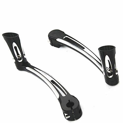 2x CNC Heel Toe Shift Lever W/ Shifter Pegs For Harley Electra Glide Fatboy FLTRX FLHT FLH FL Road King Softail