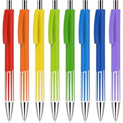 500 pcs/lot Promotional stationery plastic ballpiont pens for writing custom logo gift ballpen