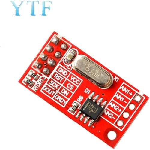 AD7705 Dual 16-bit ADC data acquisition module SPI interface programmable gain input TM7705