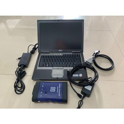 MDI For G-M MDI Multiple OBD2 Auto Scanner WIFI USB OBD Car Diagnostic Tool with D630 Laptop SSD Ready to work
