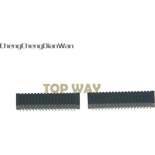 For Playstation 2 PS2 Flexible Ribbon Cable Conductive Film Socket Connector 18pin 19pin Block Repair Parts ChengChengDianWan