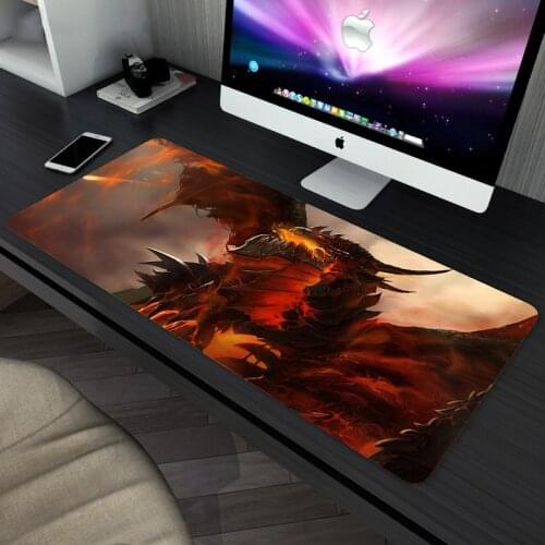 Large Size Gaming Mouse Natural Rubber Game Mouse Table Mat 90x40cm Game Lovers Game Keyboard Mouse Pad War Of Warcraft