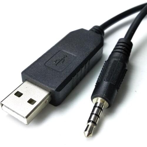 6ft win8 10 android mac linux win ce ftdi usb ttl 3.5mm audio jack 4p adapter cable