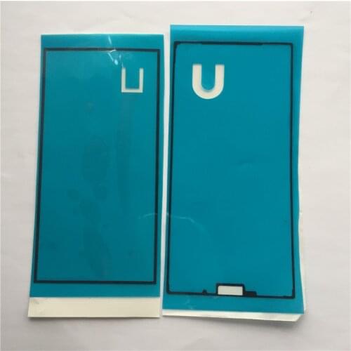 High Quality Front+Back Adhesive Glue Sticker For Sony Xperia XZ F8331 F8332 LCD Housing Frame Back Battery Cover