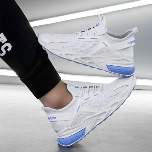 Zapatos Hombre Non-Leather Casual Shoes For Men 2021 New Breathable Hard-Wearing Male Sneakers Fashion Light Running Mens Shoes