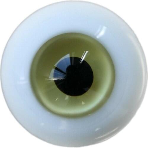 [wamami] 6mm 8mm 10mm 12mm 14mm 16mm 18mm 20mm 22mm 24mm Yellow Glass Eyes Eyeball BJD Doll Dollfie Reborn Making Crafts