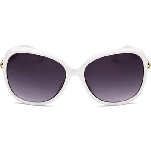 Fashion Woman Man Sunglasses Unique Oversize Glasses Lady Gentlemen Resin Lens Anti Ultraviolet Radiation Eyewear