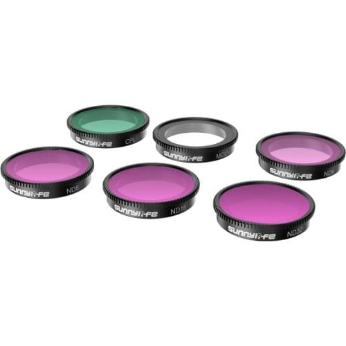 New Combo Filters Set For Insta360 GO 2 Action Camera Accessories For Insta360 GO 2 Lens Filter ND4 ND8 ND16 ND32 CPL MCUV ND