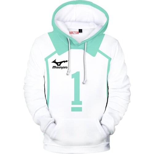 2020 New Anime Haikyuu Hoodies Sweatshirts Men/Women Spring Autumn High Quality pullover Kids Streetwear 100-4XL