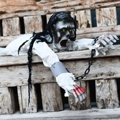 Crawl Halloween Ghost Devil Horror Halloween Decoration Voice Control Scary Skeleton Haunted House Halloween Arrangement