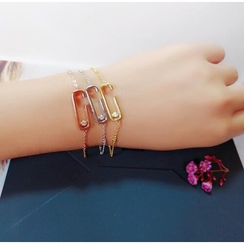 Hot brand jewelry moving bracelet summer beach party jewelry S925 sterling silver jewelry