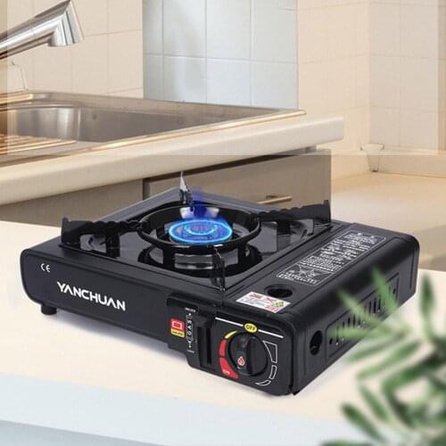 Outdoor Portable Cassette Gas Stove Camping Cassette Gas Stove Outdoor Portable Outdoor Camping Picnic Butane Travel Cooker