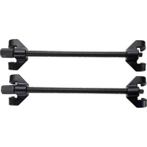 1 Pair Coil Tool Suspension Clamps Replacing Steel Car Repairing Disassemble Spring Compressor Professional Universal Durable