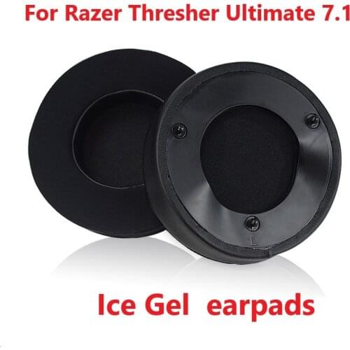 Replacement Earpads Cushion for Razer Thresher Ultimate 7.1 High Quality Soft Ice Gel Earpads for Razer Thresher Ultimate 7.1