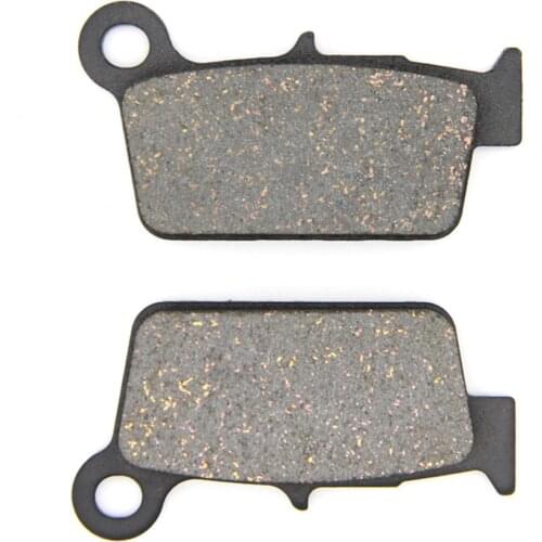 SOMMET Motorcycle Rear Brake Pads Disc 1 pair for Kawasaki KX 250 F (ZFF/ZGF/AHF) (15-17) KX250F KX250 LT367