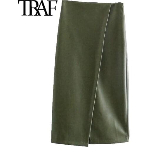 TRAF Slit Pencil Skirts