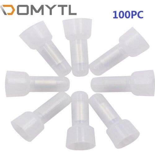 100Pcs Crimping Cap Closed-end Wiring cap Terminals Wire Fast Terminal Head