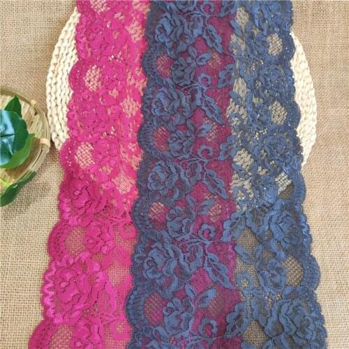 18cmW1492 Elastic lace sewing accessories CLOTHING DIY clothing sewing supplies and fabrics