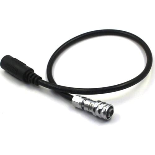 Female 5.5X2.5mm to WEIPU SF6 2Pin Connector for (BMPCC 4)Blackmagic Pocket Cinema Camera 4K Power Cable