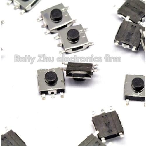 200PCS/LOT 6 * 6 * 3.4MM SMD Tact Switch 5 feet waterproof copper head