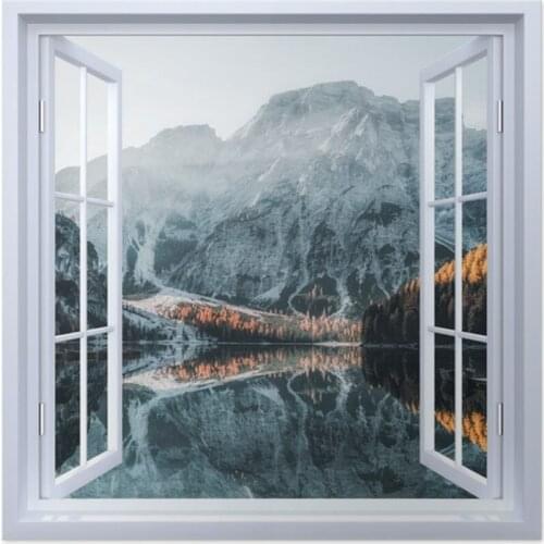 5d Diy Full Square Round Diamond Painting Embroidery"Window Scenery"Cross Stitch Rhinestone Diamond Mosaic Friend Gift