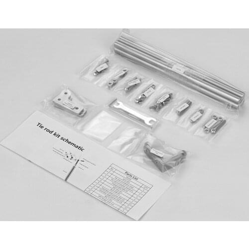 Aluminum Profile Supporting Pull for Alfawise U20 Rod Kit 3D Printer Parts Accessories for Creality 3D CR-10/CR-10S/CR-10S4