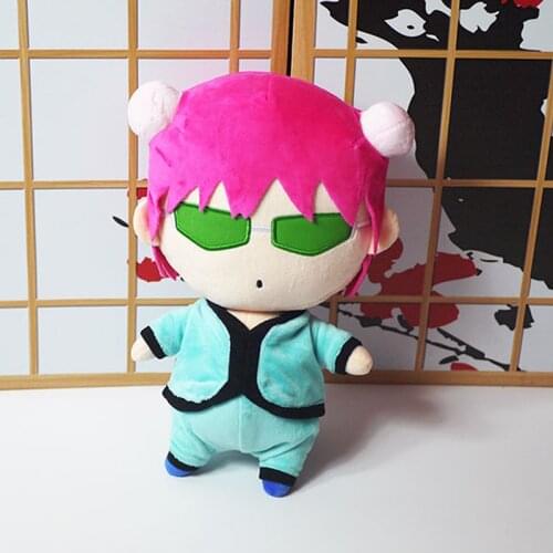 Anime The Disastrous Life of Saiki K. Saiki Kusuo Cosplay lovely Doll Plush Stuffed Cushion Pillow Toy Gift