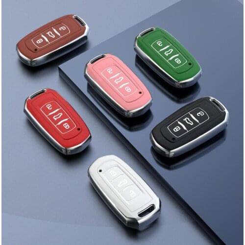 Car Key Case Cover Shell Holder For Geely Atlas Boyue NL3 EX7 Emarand Global Emgrarand X7 SUV GC9 Borui Interior Accessories
