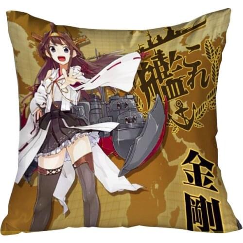 Hobby Express Kongou - Kantai Collection Anime Dakimakura Square Pillow Cover GZF316