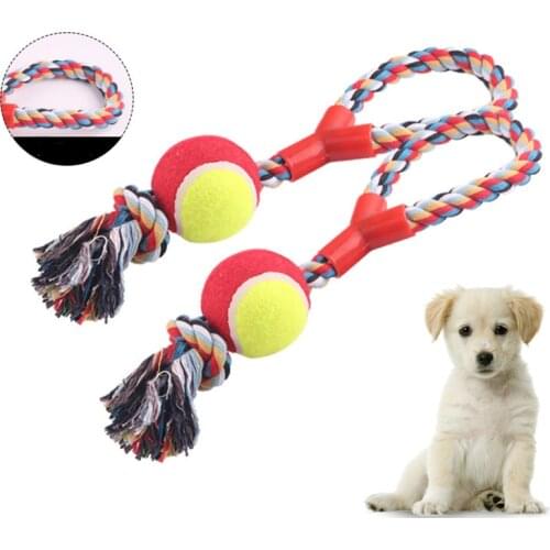 Legendog Dog Chew Toy Interactive Funny Pet Rope Toy Puppy Chewing Ball Dog Teething Rope Puppy Molar Toys Training Toys