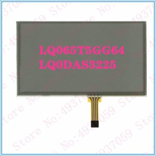 New 6.5 Inch LQ065T5GG64 LQ0DAS3225 Chrysler Coolway Touch Screen