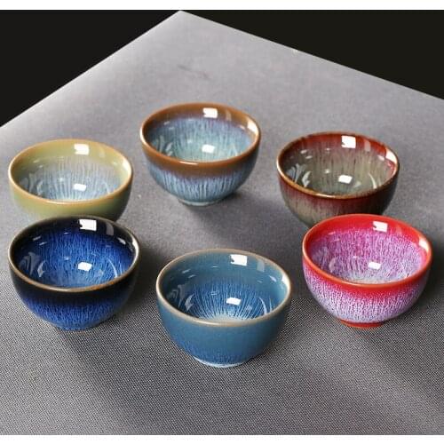 New Ceramic Tea Set Living Room Home Tea Cup Liquor Water Cup Gift Coffee Cup Wine Bottles Tableware Cute Cup