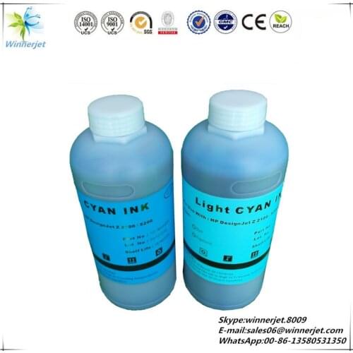 WINNERJET 500ml*7 Bottles Pigment Ink For HP 70 z2100 z5200 Printer