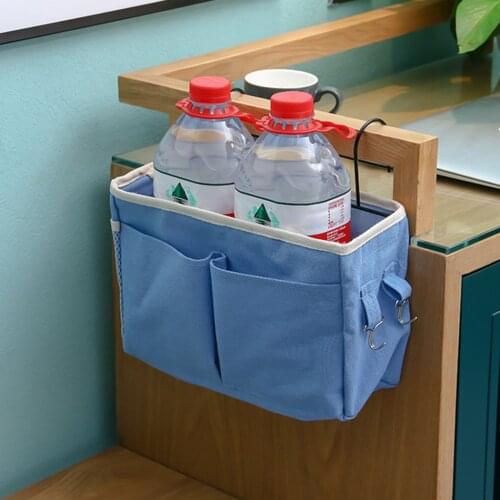 Hanging Dormitory Bedside Hanging Storage Bag on The Bedside Rack Storage Bag Large Capacity Student Bed Hanging Basket