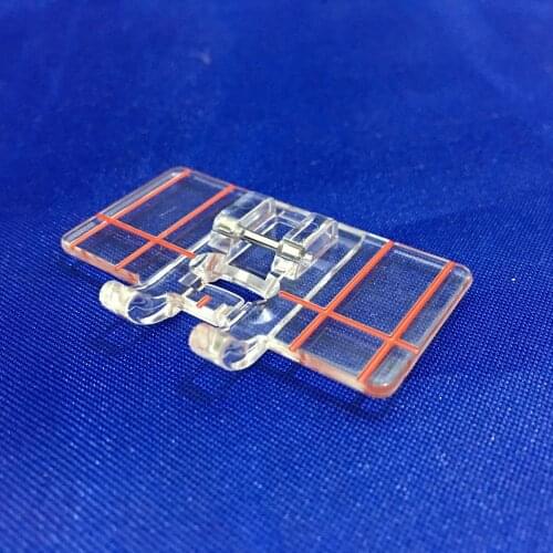 Border Guide Sewing Machine Presser Foot - Fits Low Shank Snap-On Singer, Brother, Babylock, Euro-Pro, Janome, AA7146