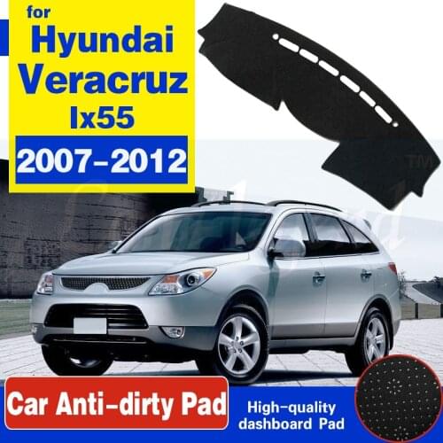 Anti-Slip Mat Dashboard Cover Pad Sunshade Dashmat Car Accessories Rug for Hyundai Veracruz Ix55 2007 2008 2009 2010 2011 2012