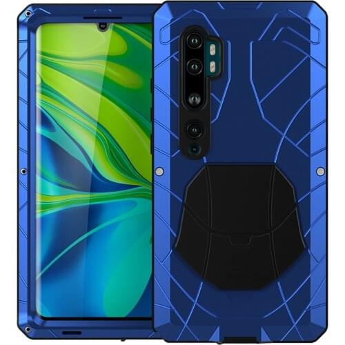 Original Imatch Aluminum Metal Silicone Shockproof Cover For Xiaomi Note 10 Pro Protector Hard Heavy Duty Iphone Fundas Shell