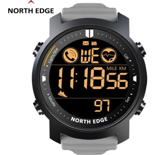 NORTH EDGE Smart Watch Men Heart Rate Monitor Sleep Monitoring Waterproof Sports Mode Bluetooth Pedometer Smartwatch Android IOS