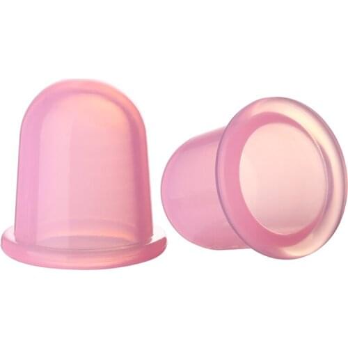 Silicone Vacuum Cup Suction Cups Vacuum Cans Massage Body Face Neck Massage Suction Cup Health Care Cellulite Massage Tools