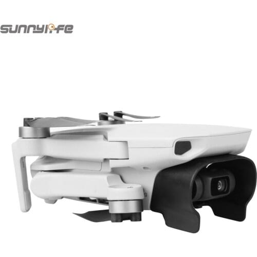 Sunnylife Mavic Mini Lens Hood Anti-glare Lens Cover Propeller Holder Gimbal Protective Cover Sunshade for Mavic Mini 2 Accessor