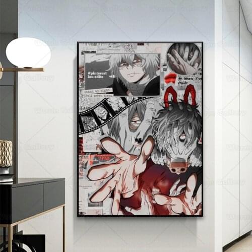 Tomura Shigaraki My Hero Academia Canvas Home Decor Painting Wall Art Decoration Prints Dorm Living Room Bedroom Poster