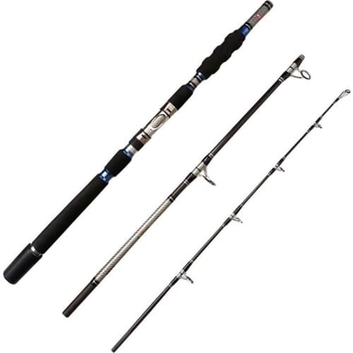 Spinning Fishing Rod Fast Action Travel Carbon Fiber Saltwater Freshwater Portable Carp Fishing Rod feeder With Certification