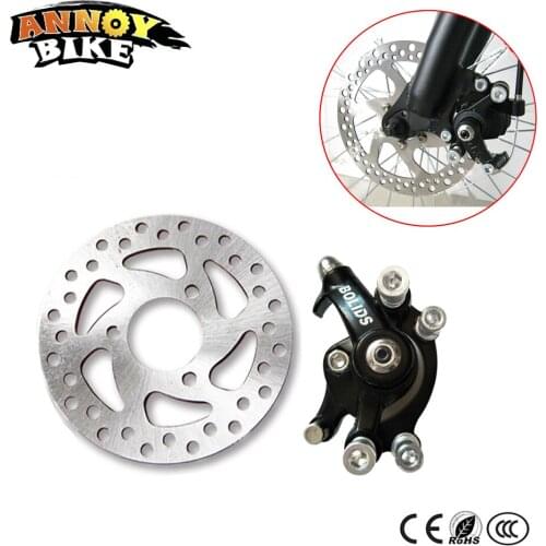 Bicycle Rear Disc Brake Mountain Bike Bicycle Disc Brake 120/140 mm Stainless Steel For Ebike Scooter And Refitted Vehicles