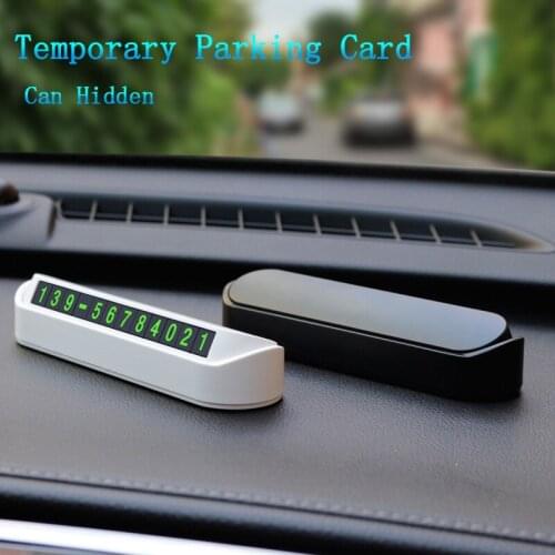 Car Styling Temporary Parking Card for FIAT TIPO Toro 500X nuovo grazie