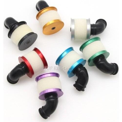 1/10 RC Model Nitro Car spare parts Aluminum Air Filter