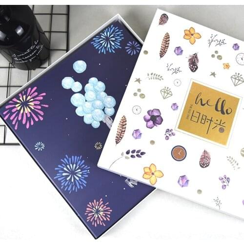 Scrapbook Album Creative Handmade Pasted Self-adhesive Photo Album Souvenir Family Memory Record Large Capacity Scrapbooking XX